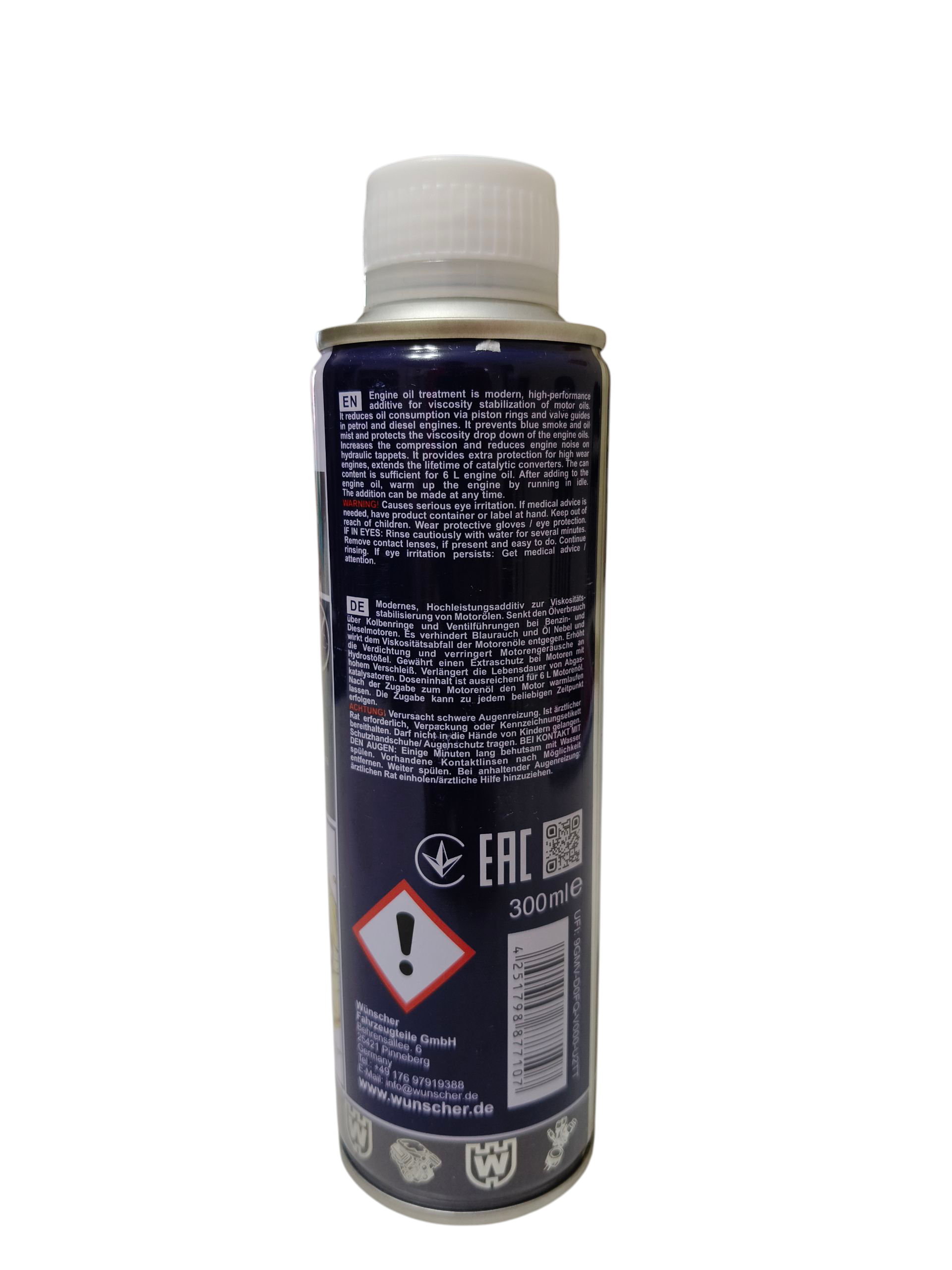Wunscher Germany W7710 Motor Doctor & Stop Smoke 300ml_2