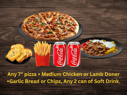 Pizza & Doner Crave Treat! 🍕