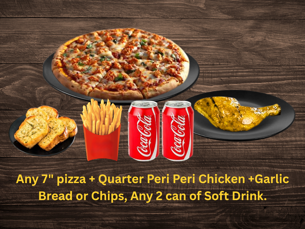 Pizza & Grill Chicken Duo Treat! 🍕
