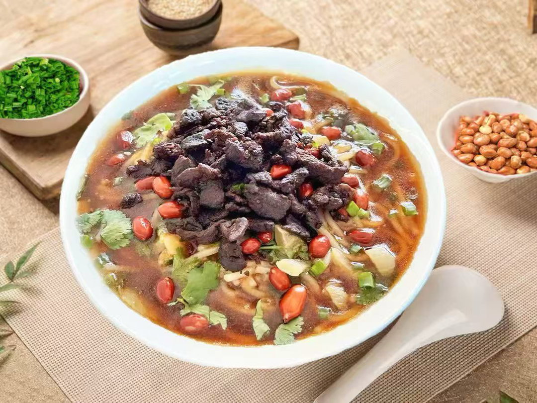 海南特色牛肉粉卤 Hainanese Signature Beef Rice Noodle (Gravy)