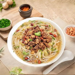 海南猪肉粉汤 Hainanese Pork Rice Noodle (Soup)