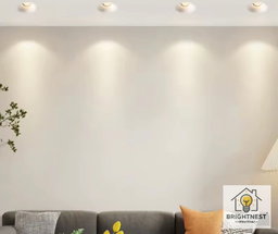 Frameless Recessed Gypsum Spotlights