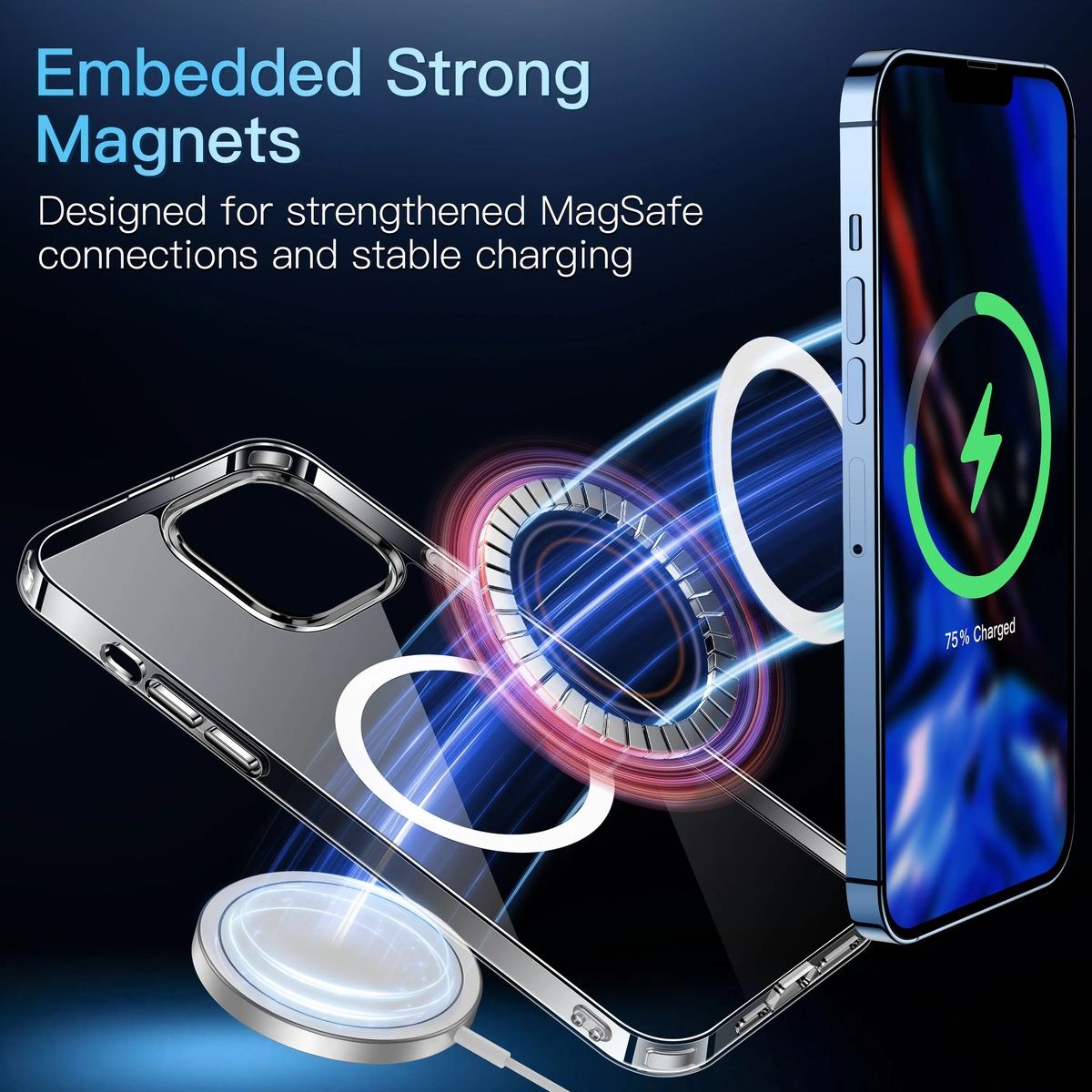 Clear Case/Cover with MagSafe For iPhone 14_1