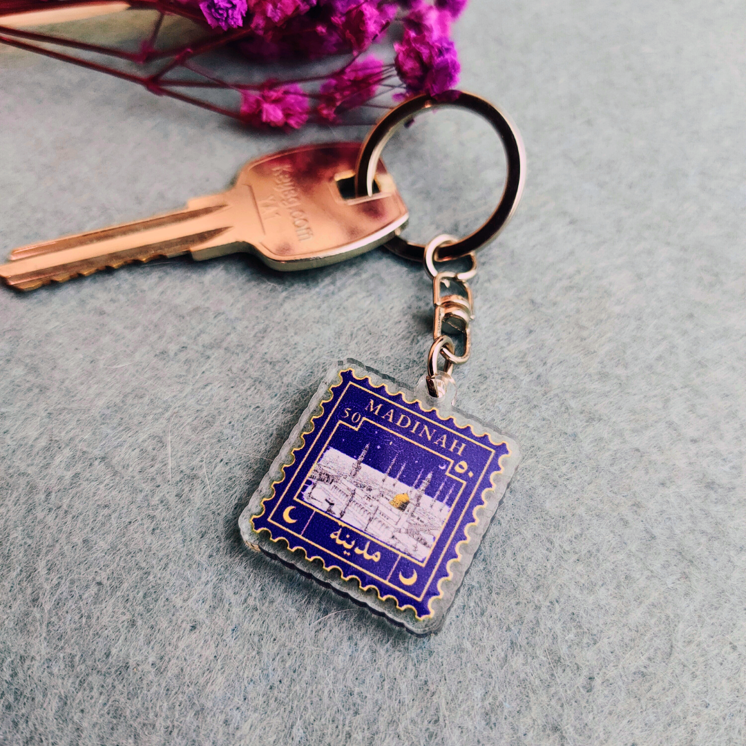Madinah Stamp Keychain_0