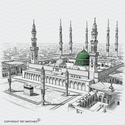 Madinah Stamp Keychain