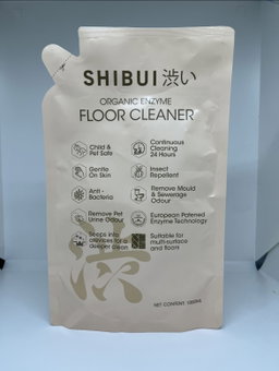 Refill pack enzyme floor cleaner 