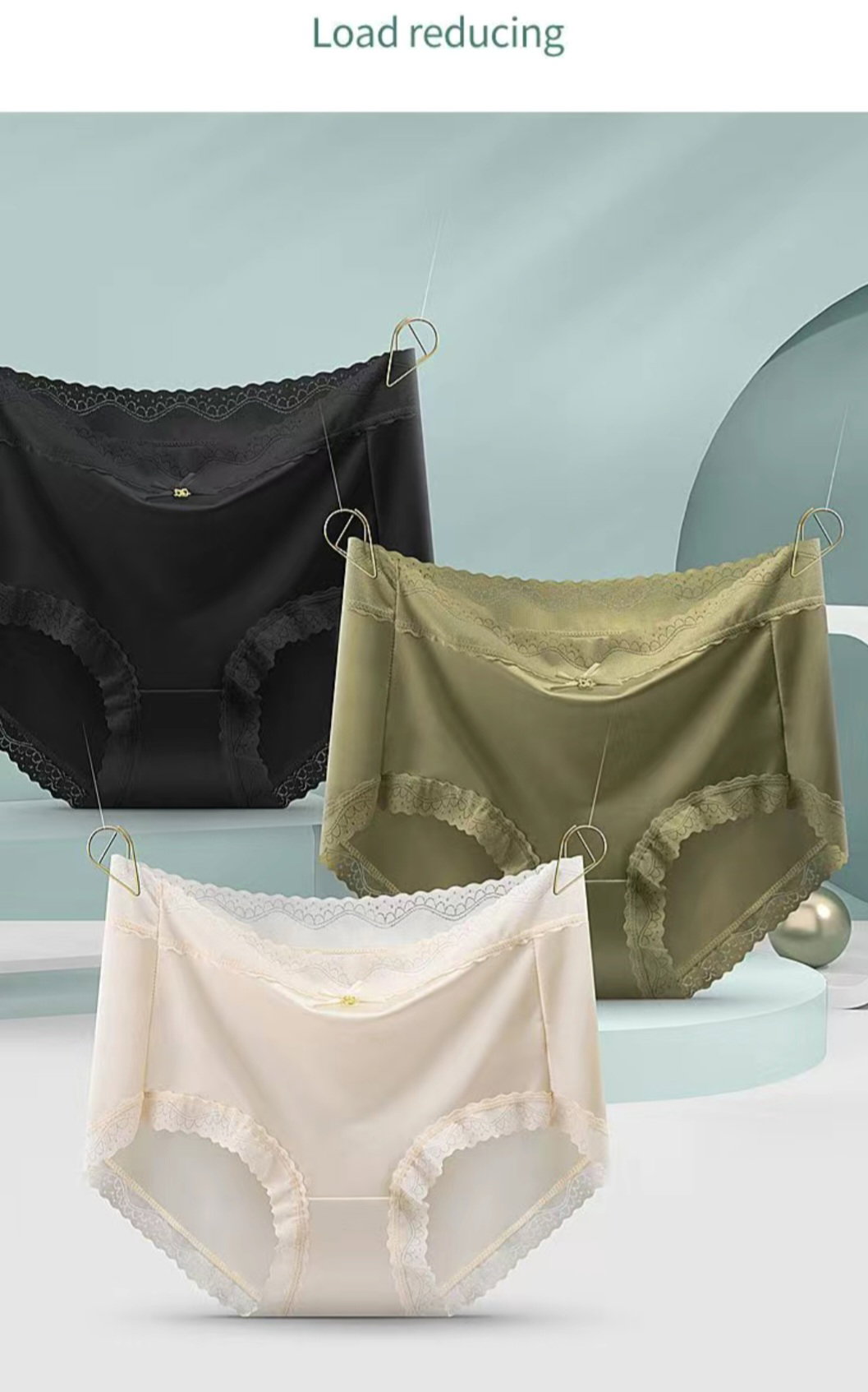Ladies silk brief panties _5