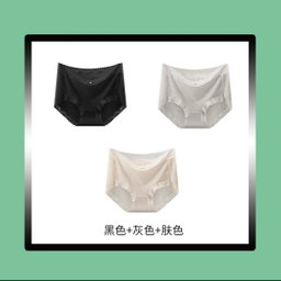 Ladies silk brief panties 