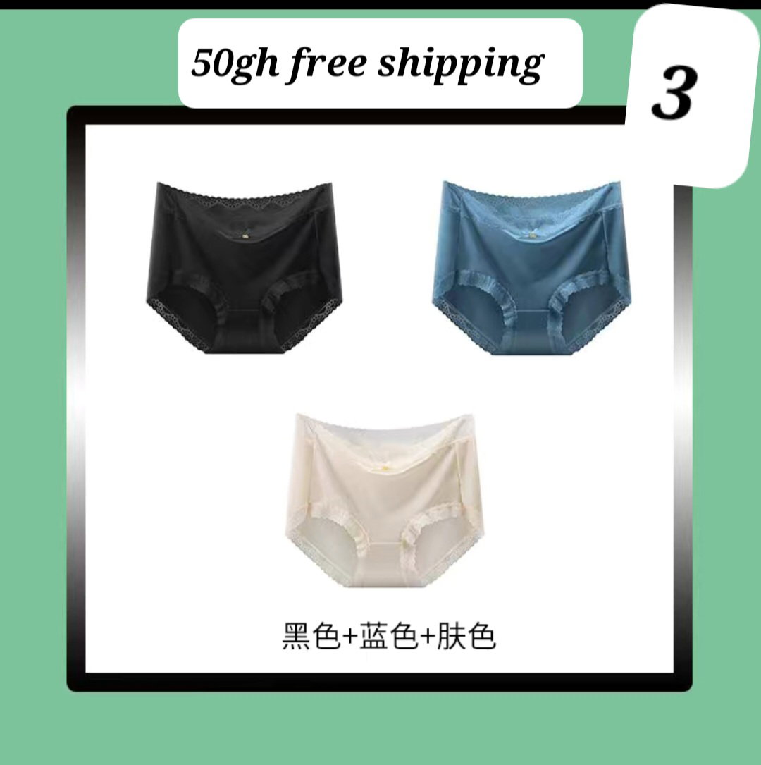 Ladies silk brief panties _13