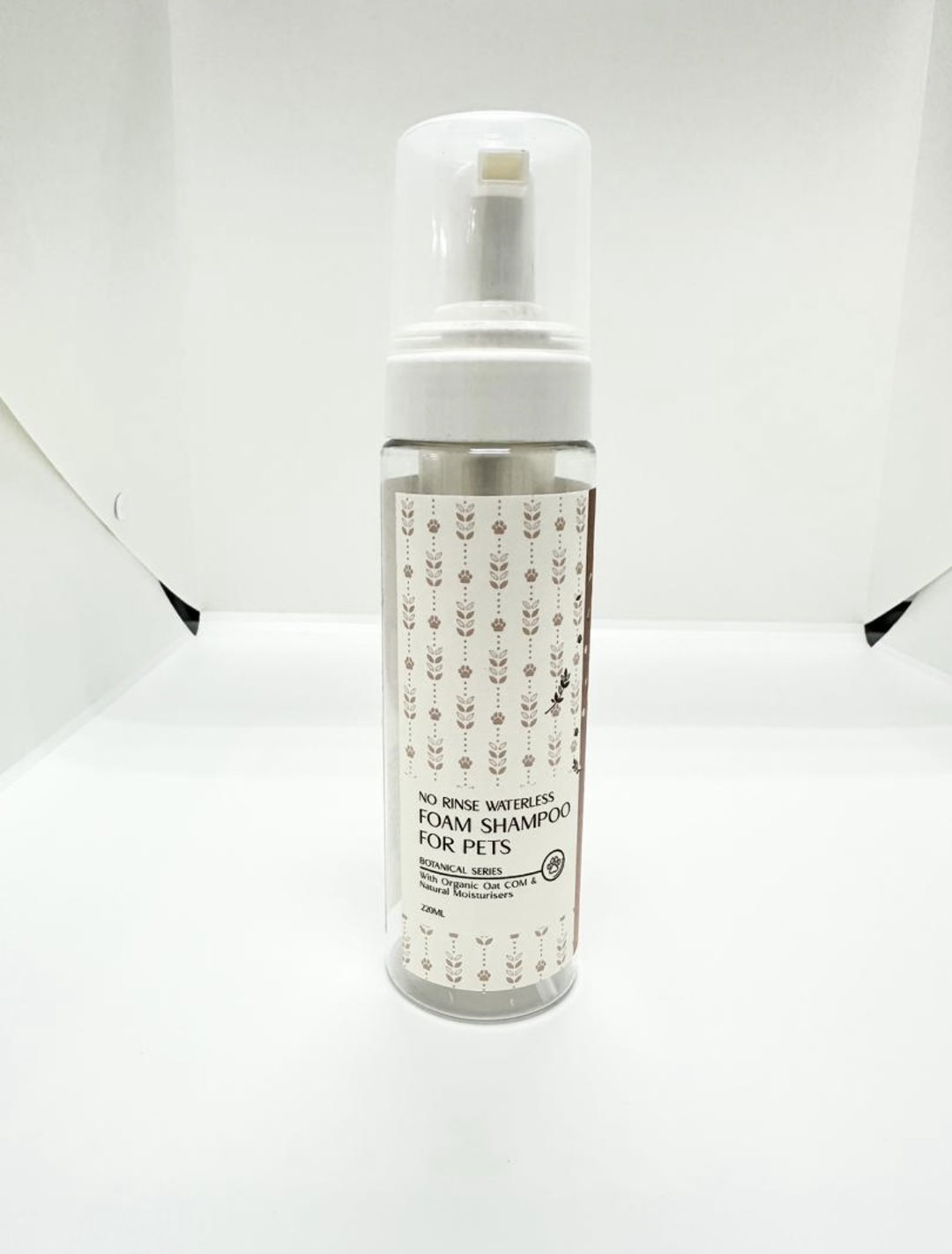 No Rinse waterless foam shampoo 