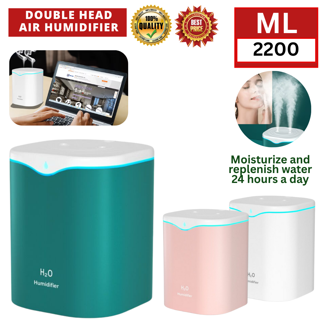 DOUBLE HEAD AIR HUMIDIFIER 2200ML_0