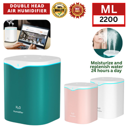 DOUBLE HEAD AIR HUMIDIFIER 2200ML