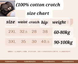 Sexy plus size panties 