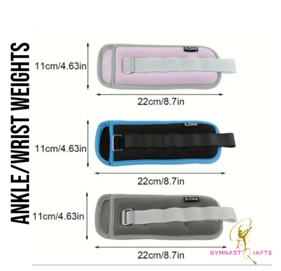 GymnastiQrafts | Ankle/Wrist Weights - 0.25*2Kg_3