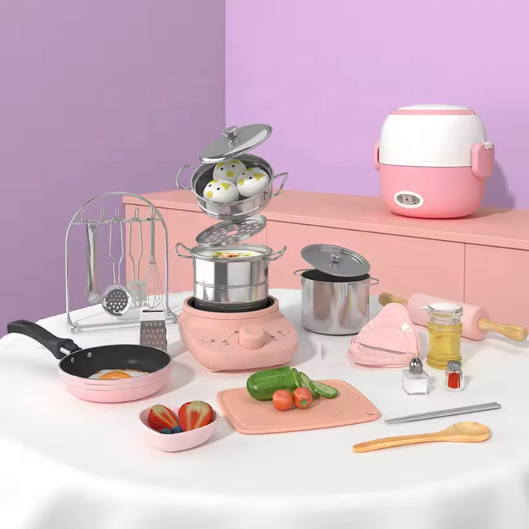 KID MINI KITCHEN REAL COOK CHEF_2
