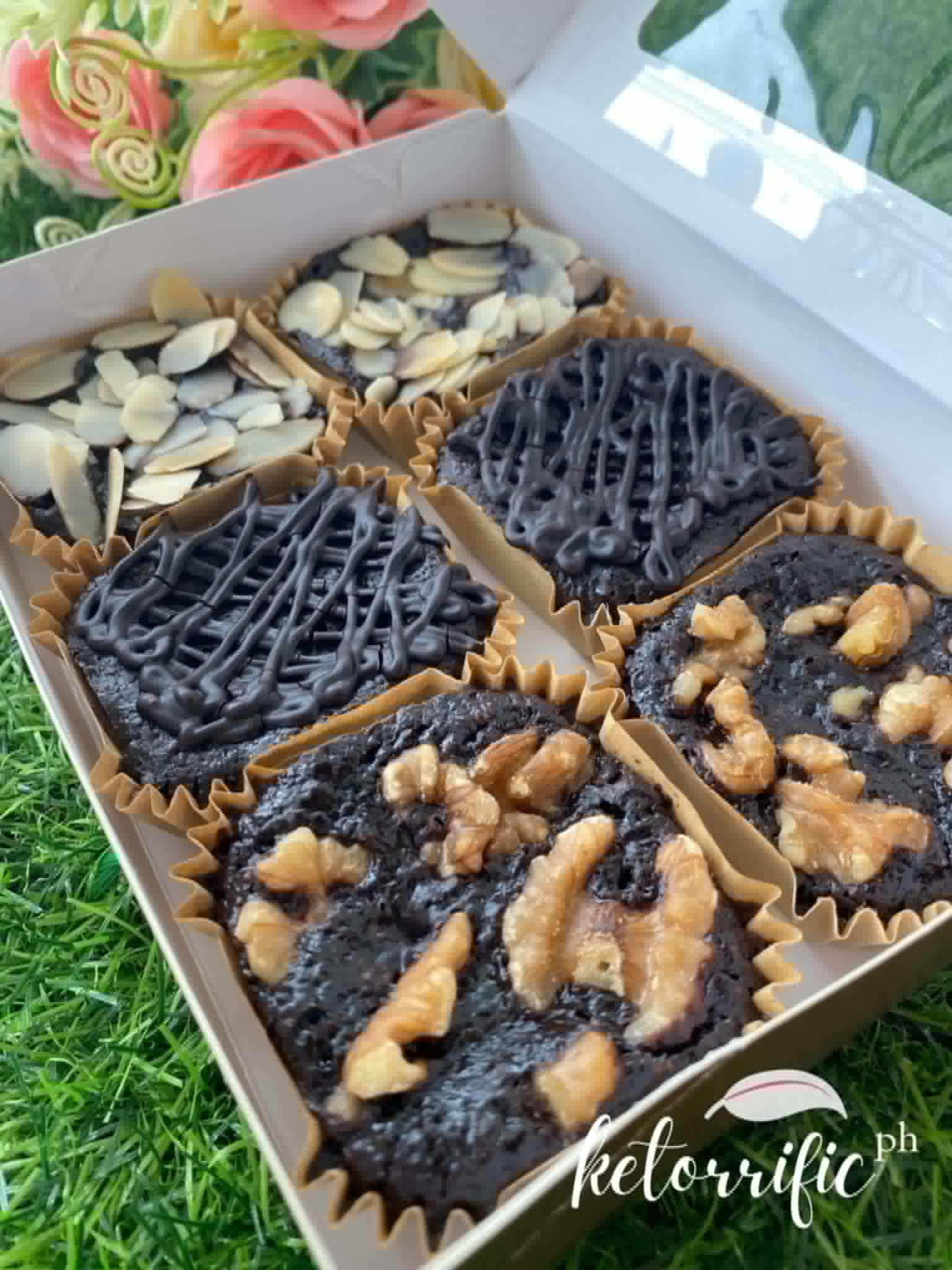 Premium Almond Fudge Brownies_0