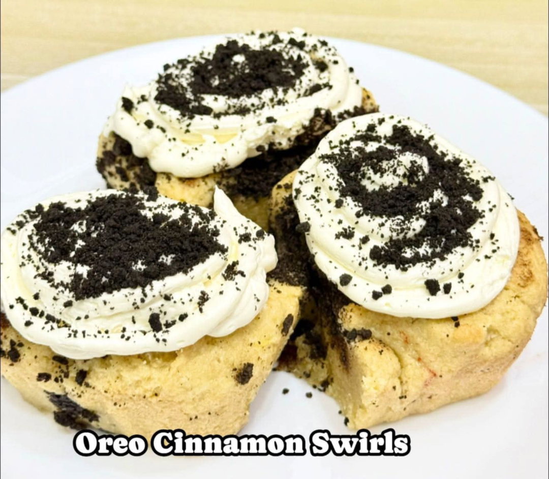 Lowcarb Oreo Cinnamon Swirl (Big) Buns