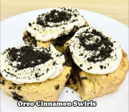 Lowcarb Oreo Cinnamon Swirl (Big) Buns