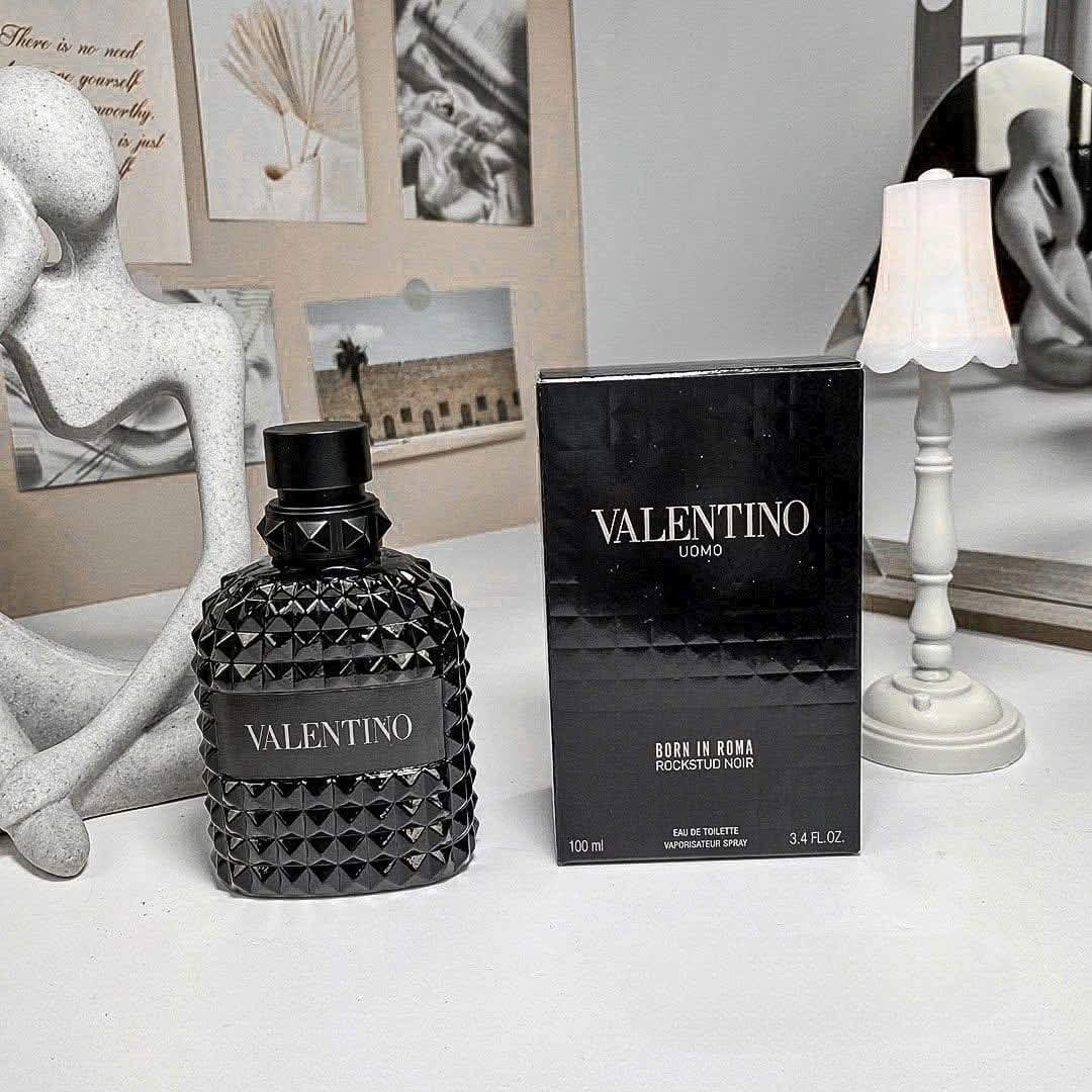 Valentino Uomo Born In Roma Rockstud Noir Edt 100ml Perfume _0