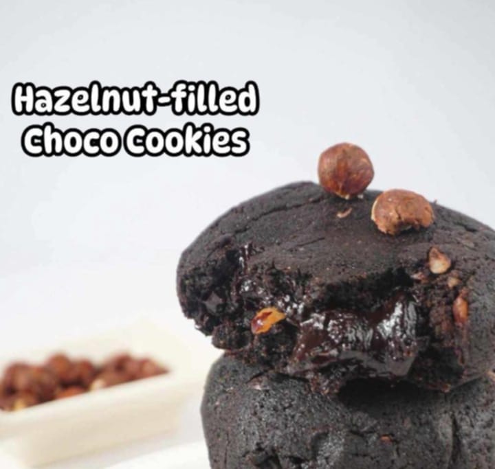  Hazelnut-filled Choco  Premium Lowcarb Cookie_0