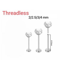 Flat back 8mm