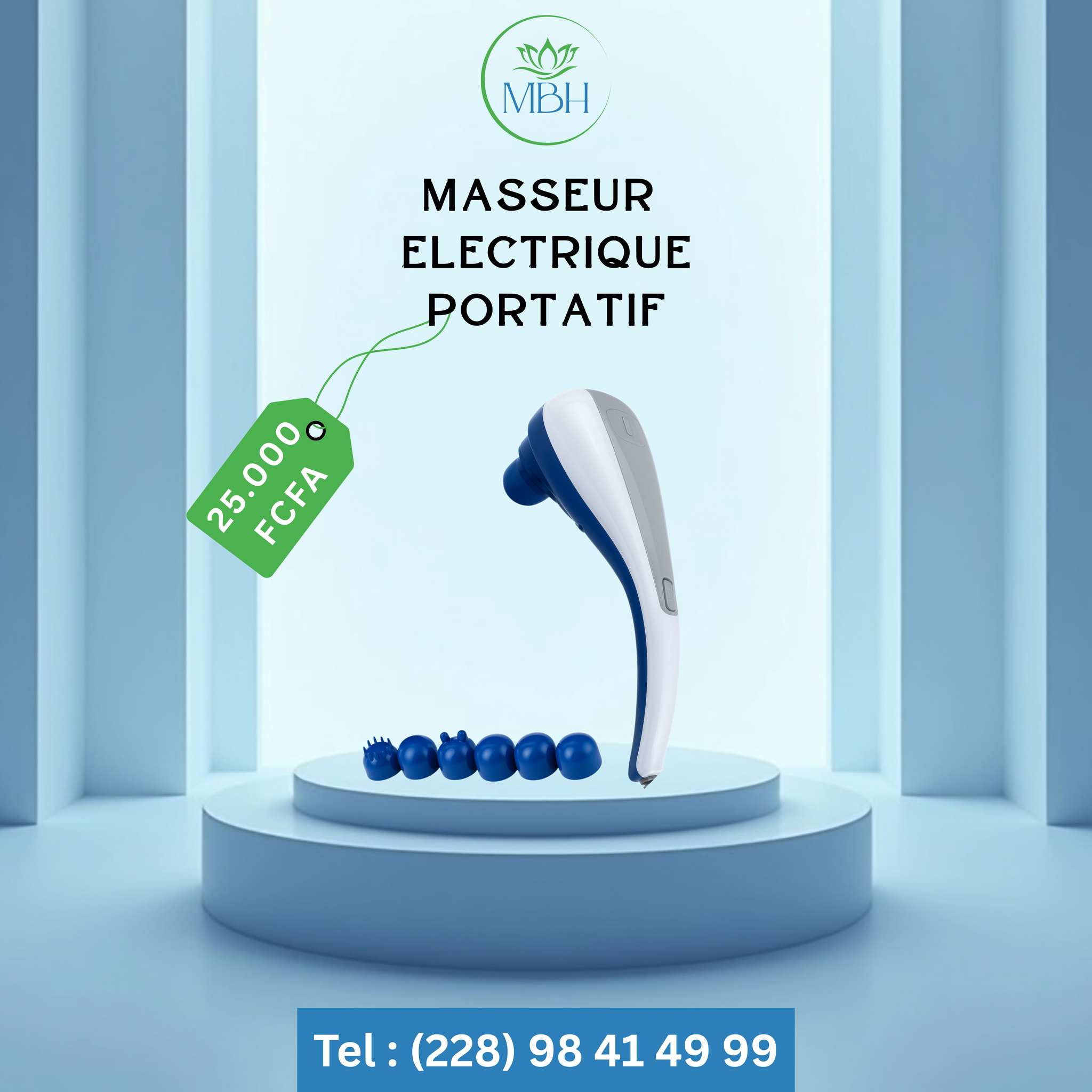 Masseur électrique portatif_0