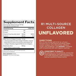 RULE 1 MULTI-SOURCE COLLAGEN 25 SERV UNFLAVORED