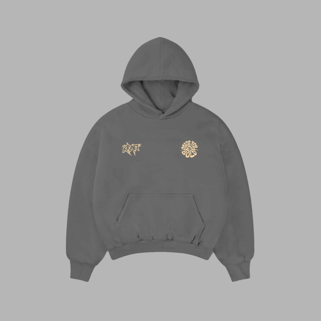 KRAFT CORE VOL.1 HOODIE( Gray)_0