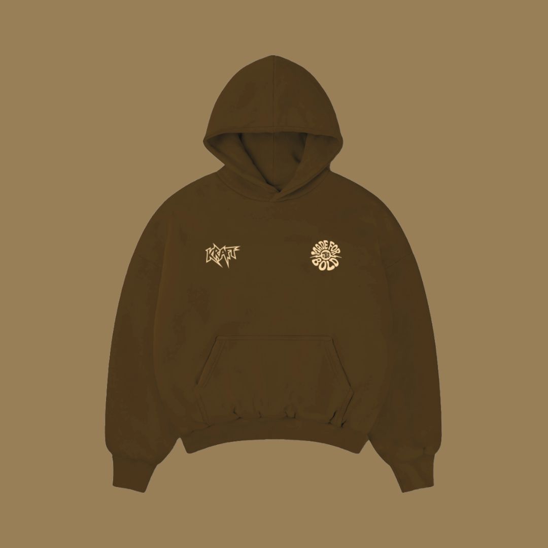 KRAFT CORE VOL.1 HOODIE( Coffee)