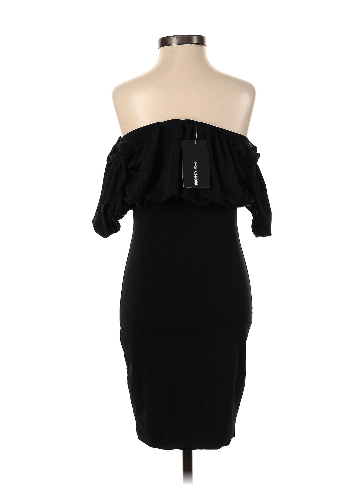 Vestido tipo cocktail - Fashion Nova (talla XS)_1