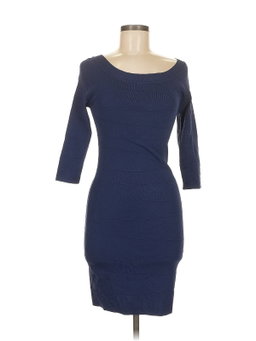 Vestido Tejido Azul Rey – Max Studio (talla M)