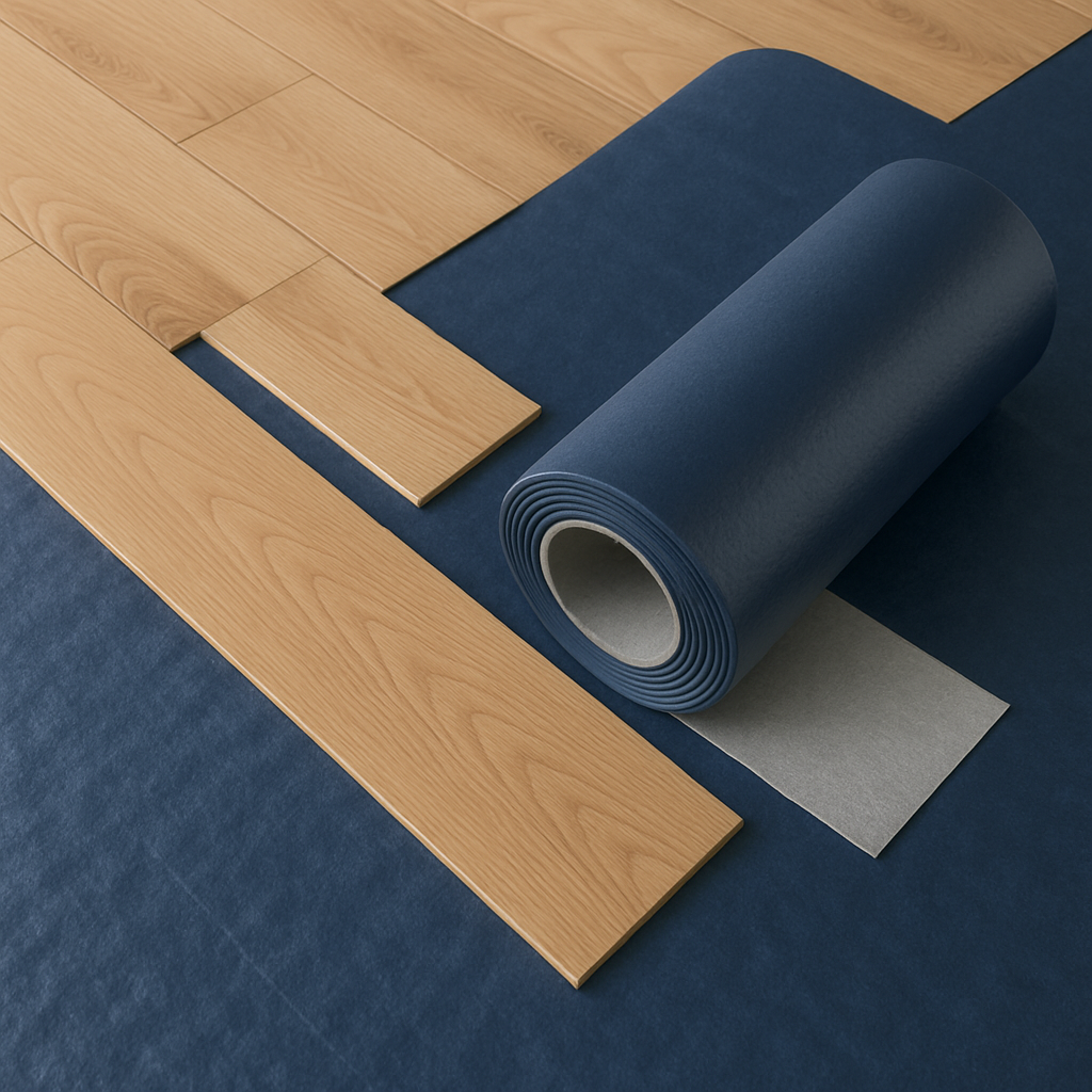 Flooring underlay M168ATS Blue/Silver_2