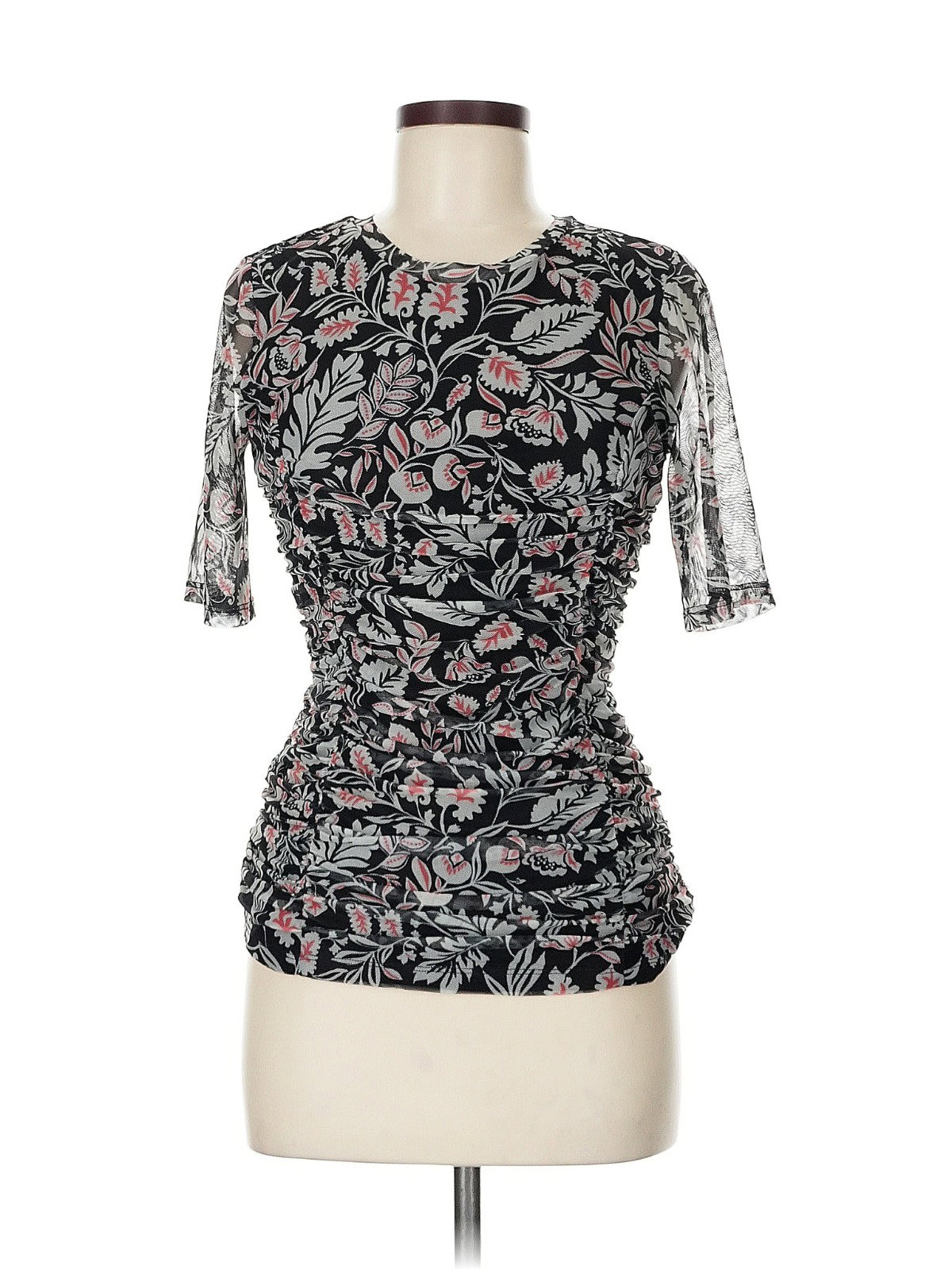 Blusa Estampada  – BCBGMAXAZRIA (talla M)_0