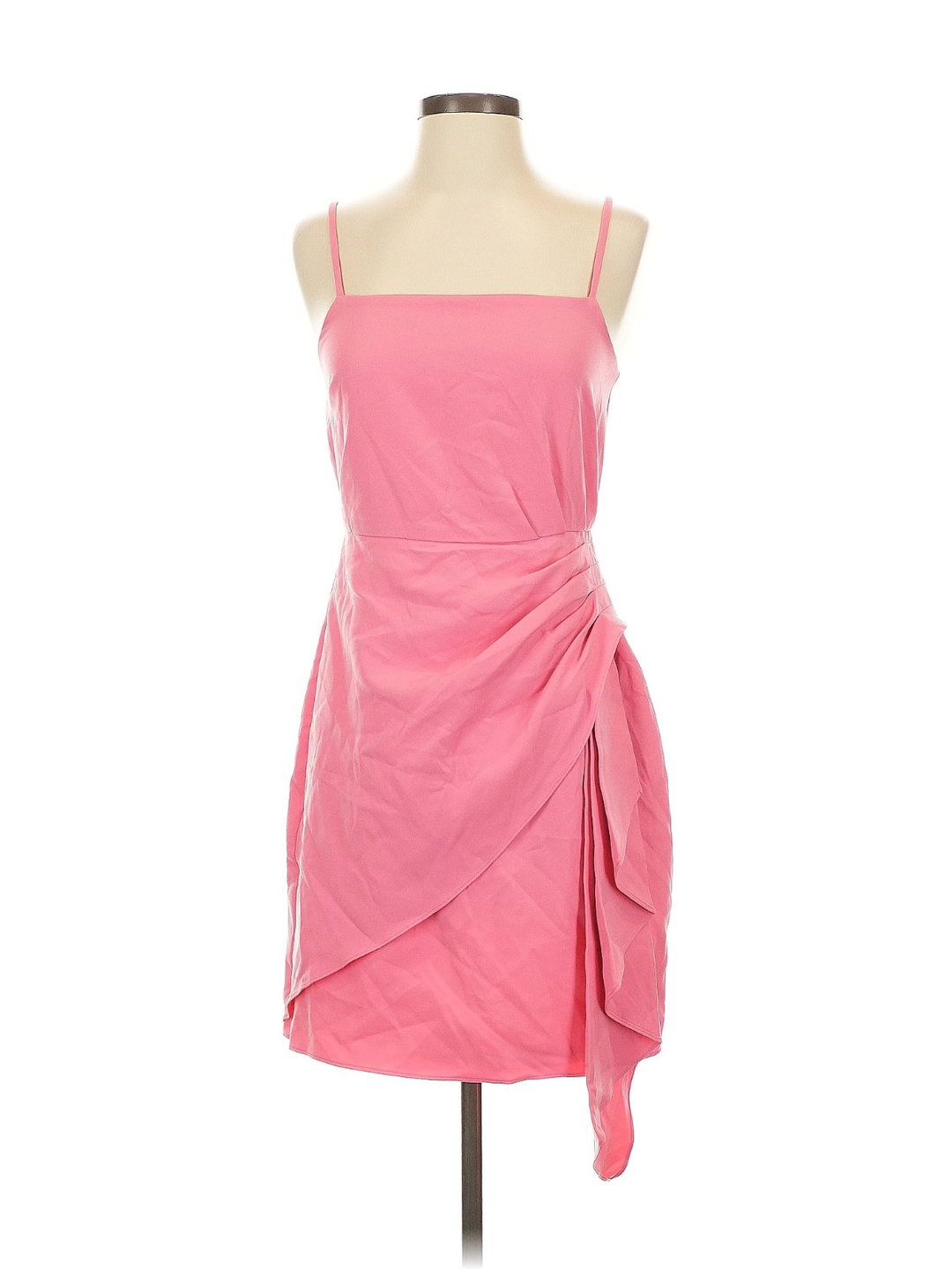 Vestido drapeado rosa – BCBGeneration (talla 2)