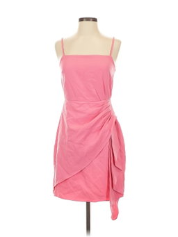 Vestido drapeado rosa – BCBGeneration (talla 2)