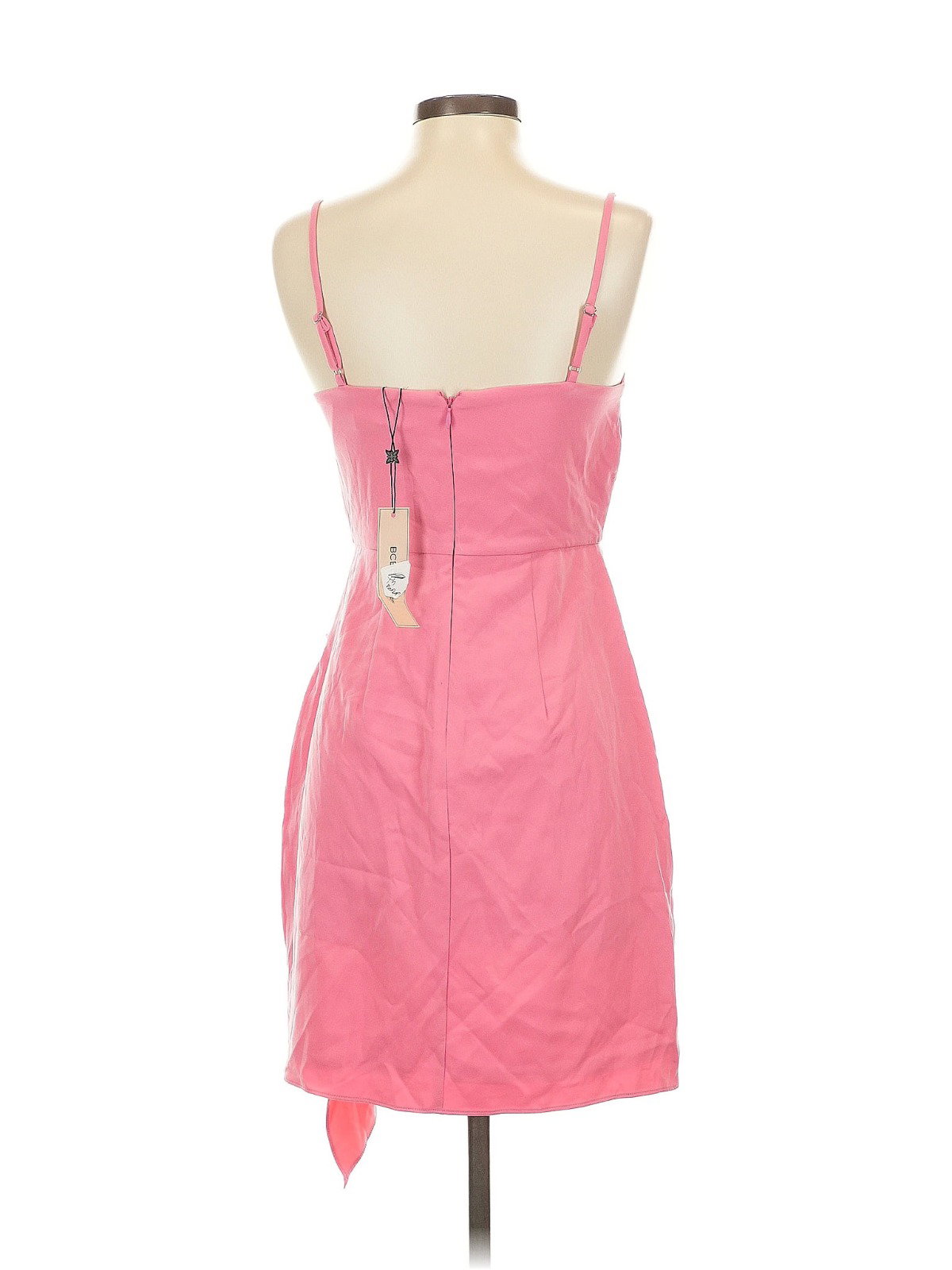 Vestido drapeado rosa – BCBGeneration (talla 2)_1