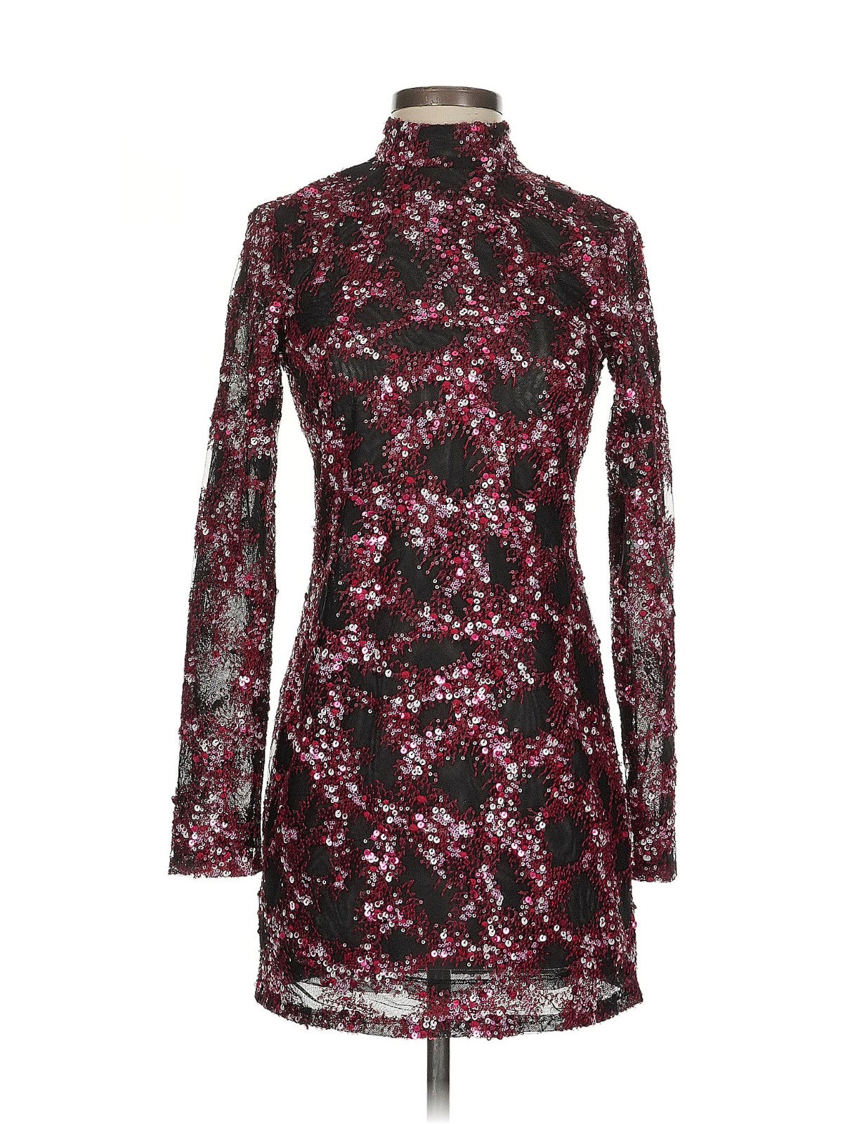 Vestido mini de lentejuelas – BCBGMAXAZRIA (talla 00)_0