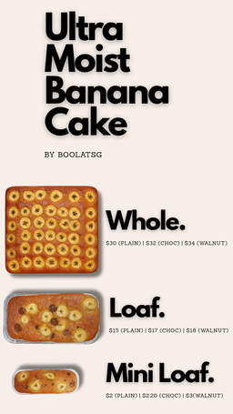 Ultra Moist Banana Cake