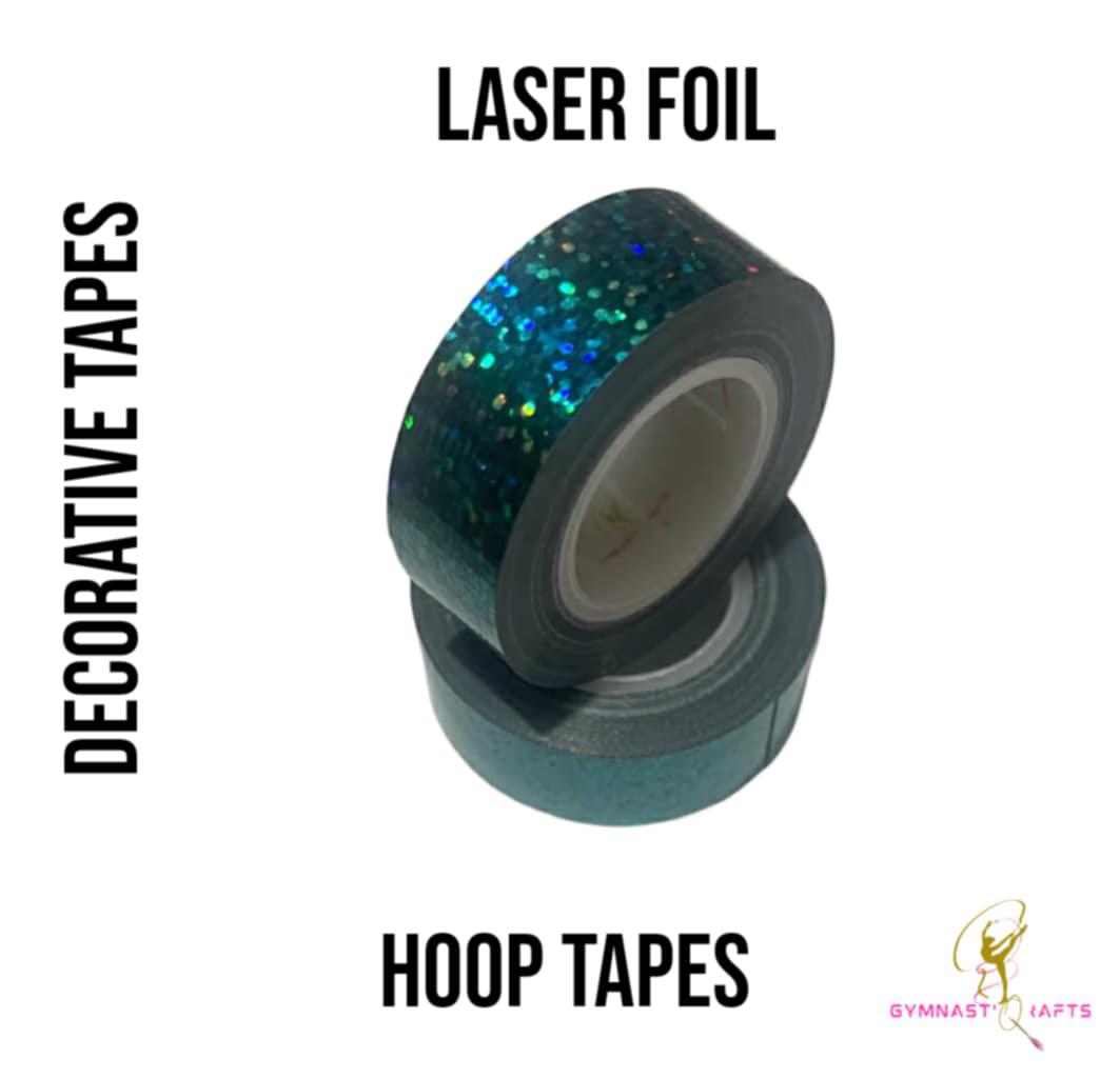 GymnastiQrafts | Decorative Laser Foil Hoop Tape - 2 pcs