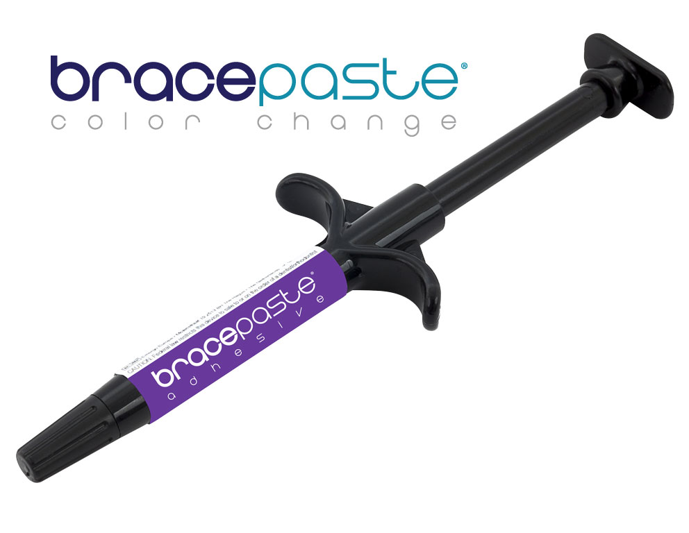 ADHESIVE BRACEPASTE COLOR CHANGE SYRINGE 1/PK _1