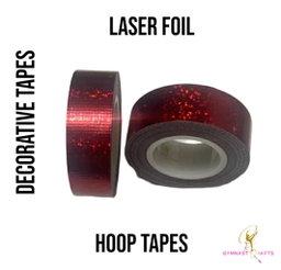 GymnastiQrafts | Decorative Laser Foil Hoop Tape - 2 pcs
