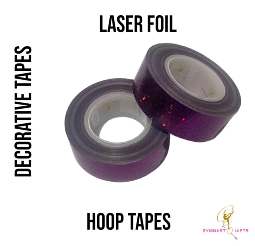 GymnastiQrafts | Decorative Laser Foil Hoop Tape - 2 pcs_2