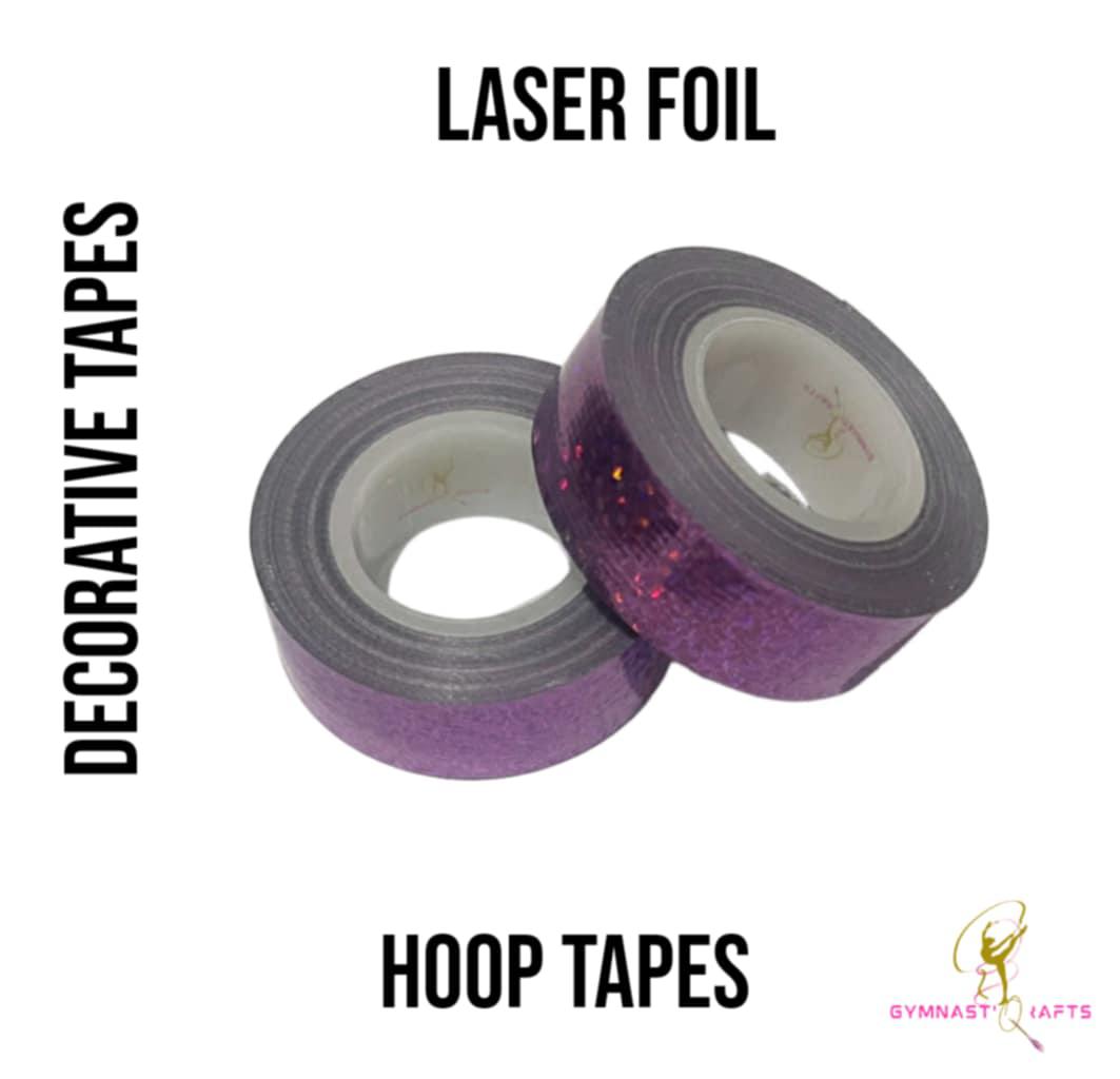 GymnastiQrafts | Decorative Laser Foil Hoop Tape - 2 pcs_3
