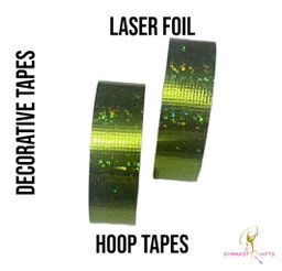 GymnastiQrafts | Decorative Laser Foil Hoop Tape - 2 pcs