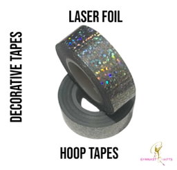 GymnastiQrafts | Decorative Laser Foil Hoop Tape - 2 pcs