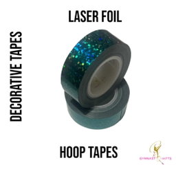 GymnastiQrafts | Decorative Laser Foil Hoop Tape - 2 pcs