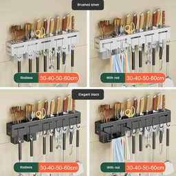 Kitchen double.layer multifunctional storage rack ABS and bamboo utensils seasoning rack pot sorting