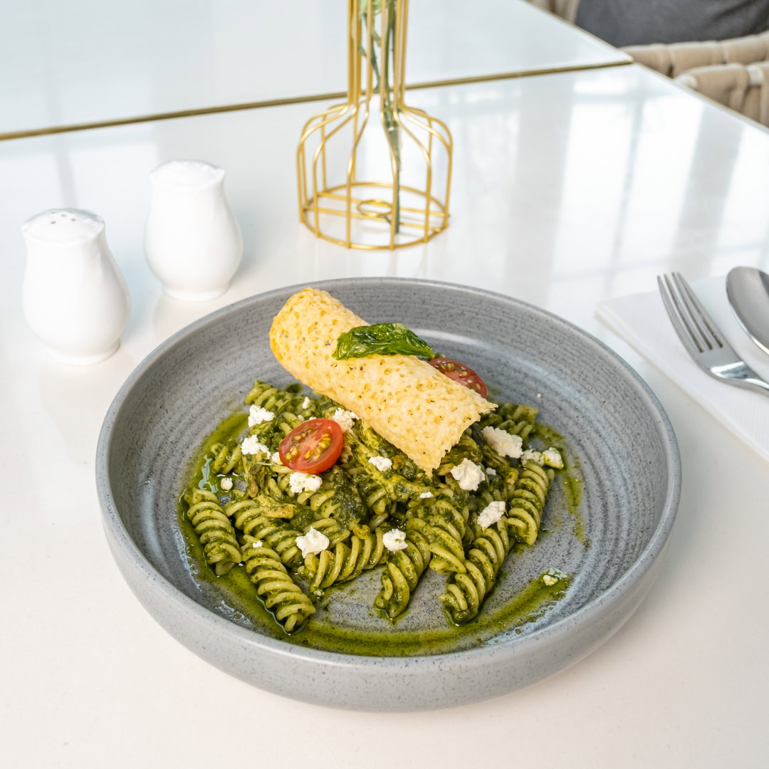 Kids Creamy Pesto Pasta