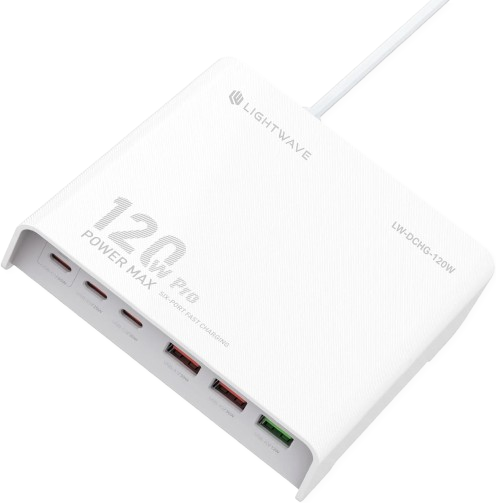 Lightwave LW-DCHG-120W Universal Desktop Charger