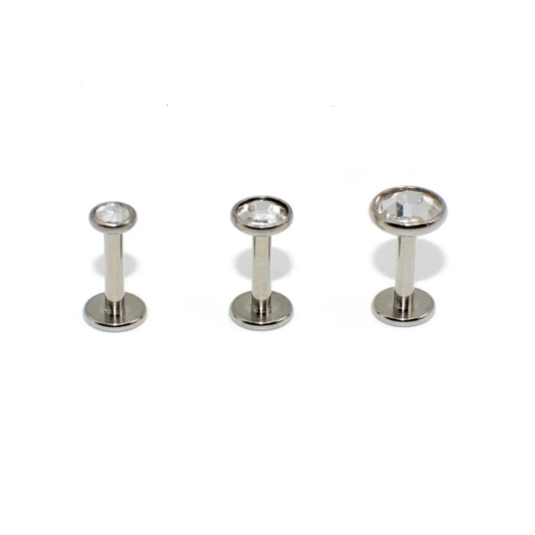 Flat back (ax 6mm)